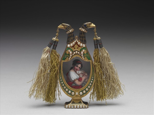 金胎畫琺瑯嵌錶瓶