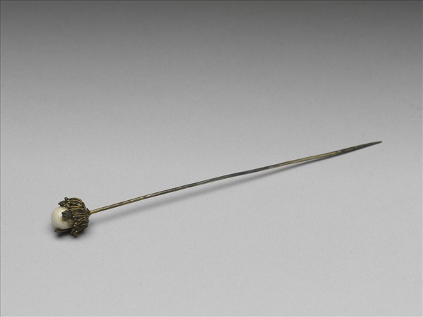 嵌珠花形簪