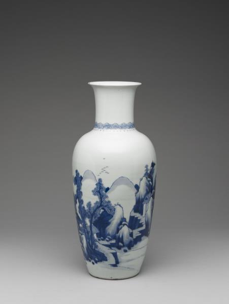 台湾　故宮博物館　複製品　青花門彩 台湾 故宮博物館 複製品 青花門彩