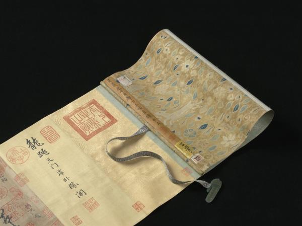 晉王羲之七月都下二帖　卷