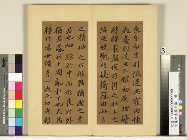 宋蘇軾書養生論真蹟　冊