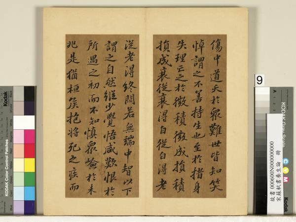 宋蘇軾書養生論真蹟　冊