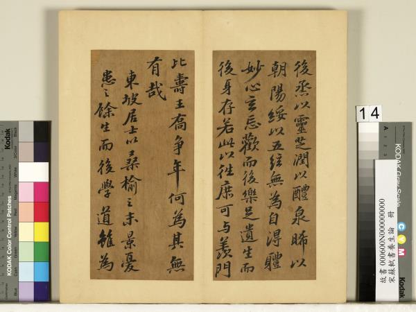 宋蘇軾書養生論真蹟　冊