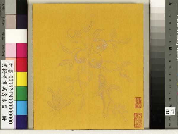 明楊奇書萬壽永昌　冊