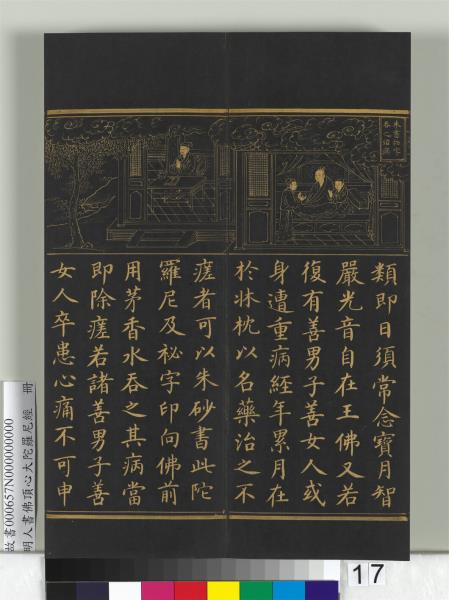 明人佛頂心大陀羅尼經　冊