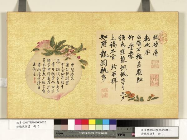 清張照雜書　冊　臨蘇軾尺牘