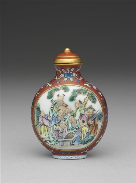 五彩龍鳳紋茶葉蓋罐- 故宮