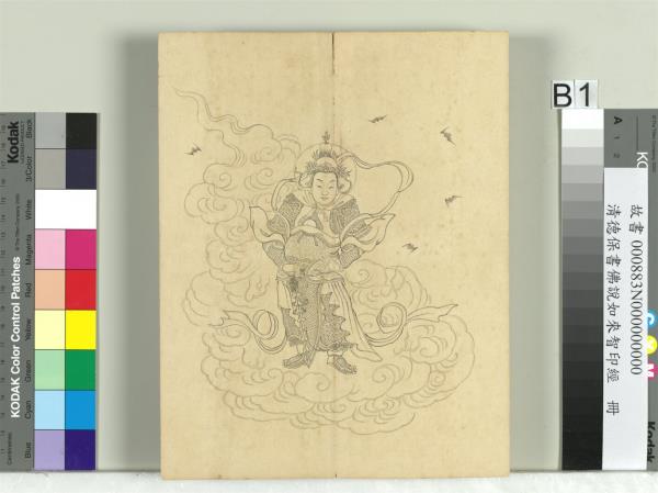 清德保書佛說如來智印經　冊