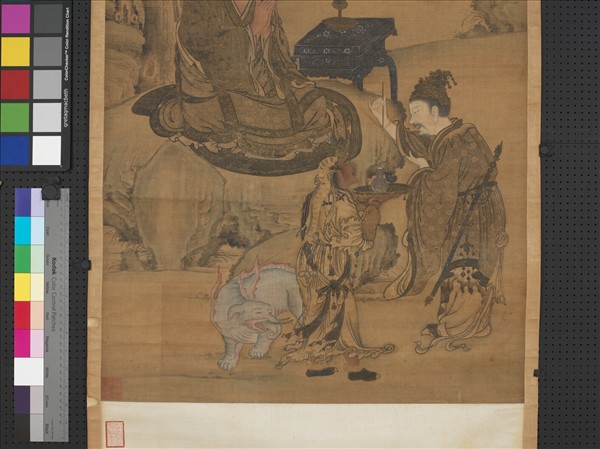 宋人畫佛像　軸