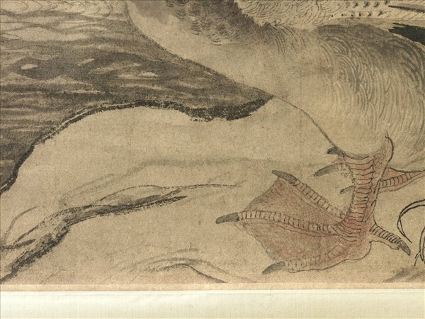 元陳琳溪鳧圖　軸