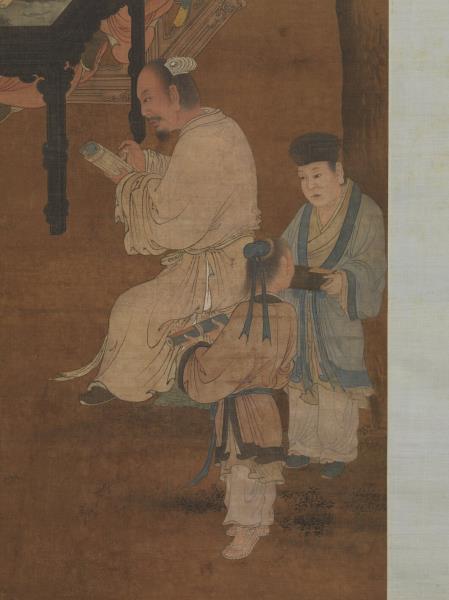 宋人十八學士圖　軸