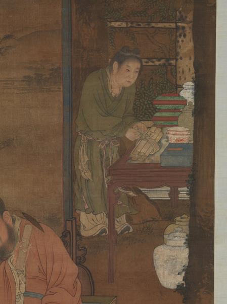 宋人十八學士圖　軸