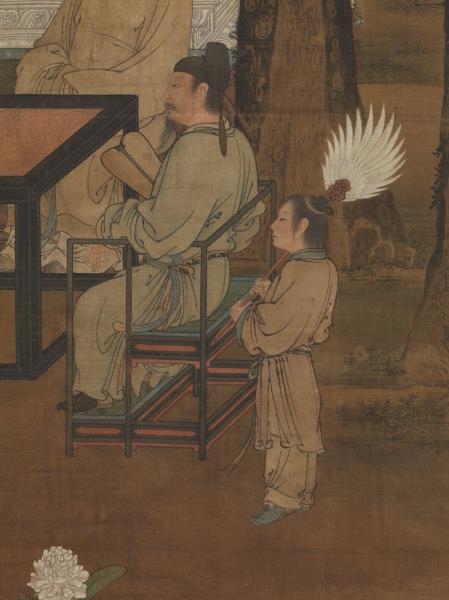 宋人十八學士圖　軸