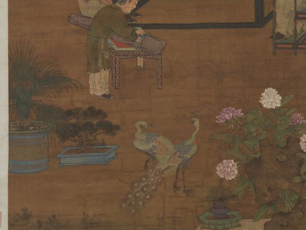 宋人十八學士圖　軸