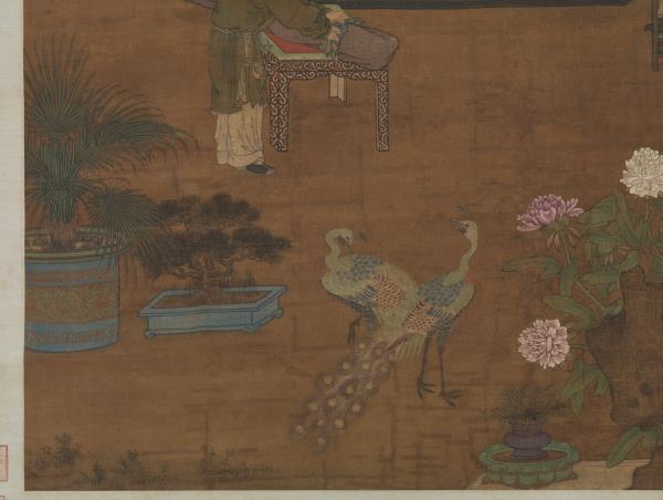 宋人十八學士圖　軸