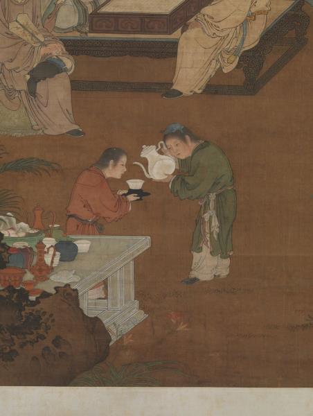 宋人十八學士圖　軸