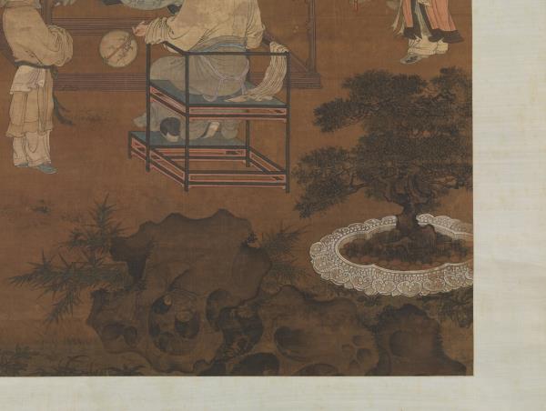 宋人十八學士圖　軸