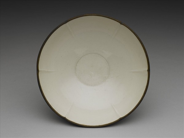 定窯 白瓷葵花式碗