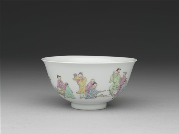 琺瑯彩太平盛世茶碗