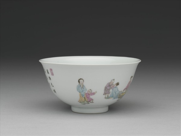 琺瑯彩太平盛世茶碗