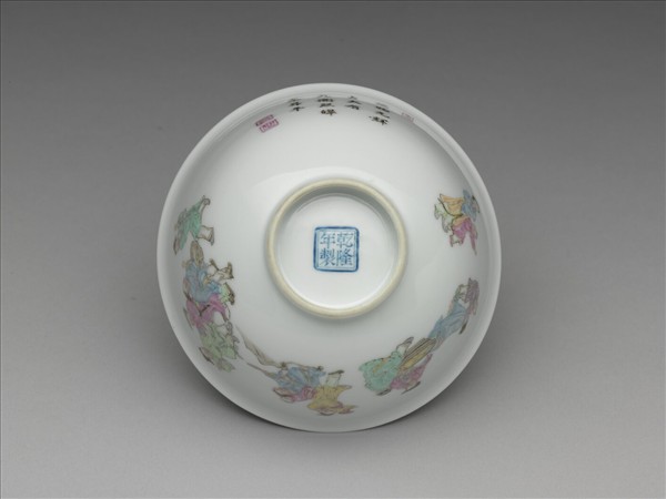 琺瑯彩太平盛世茶碗