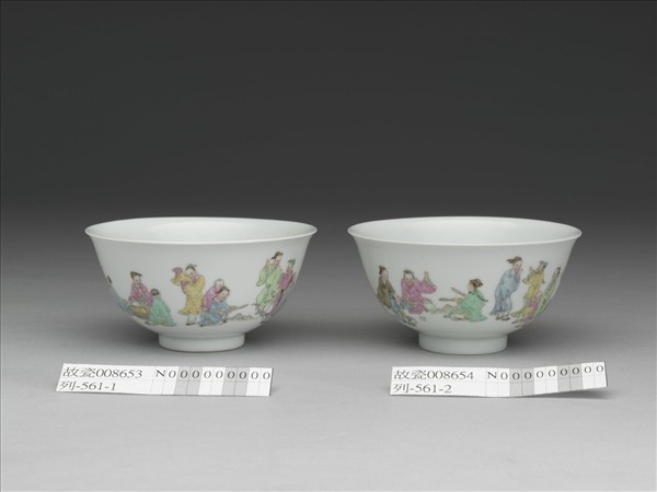 琺瑯彩太平盛世茶碗