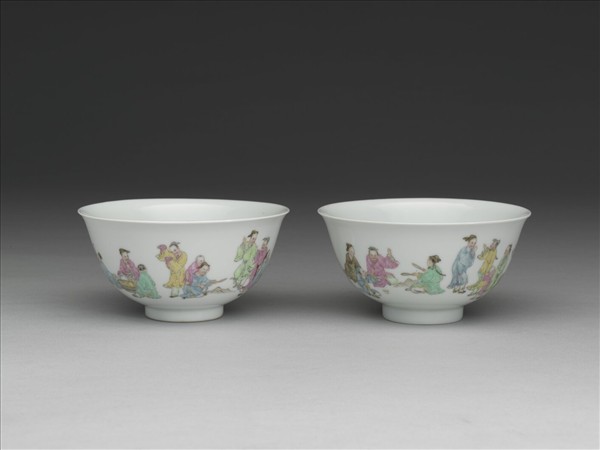 琺瑯彩太平盛世茶碗