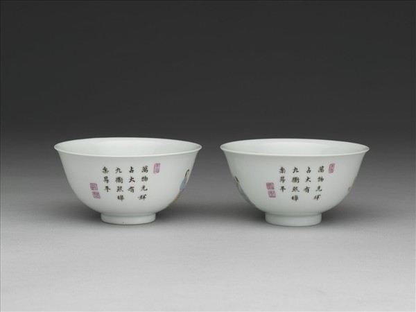 琺瑯彩太平盛世茶碗