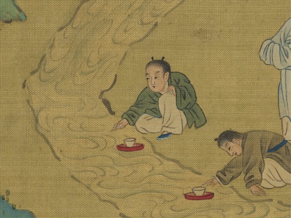 明仇英修褉圖　卷