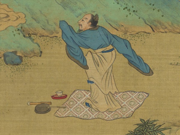 明仇英修褉圖　卷