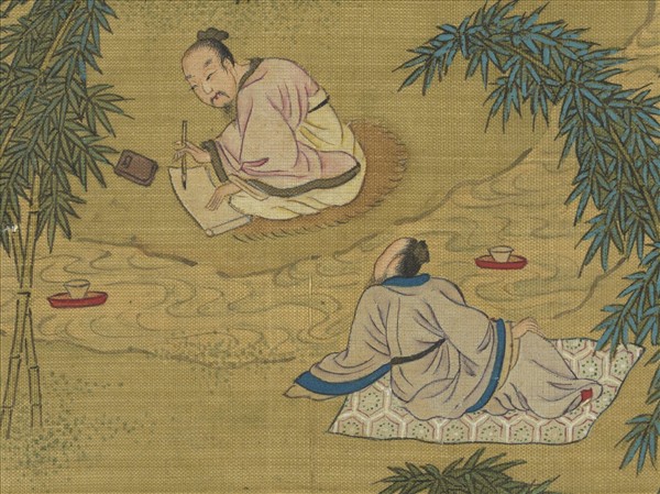 明仇英修褉圖　卷