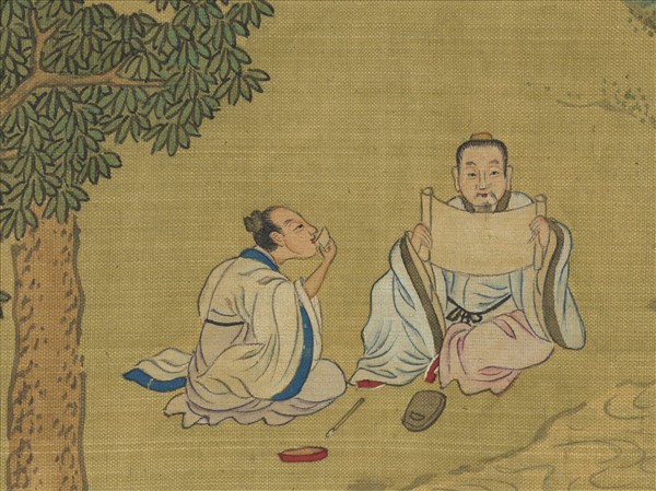 明仇英修褉圖　卷