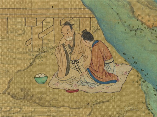 明仇英修褉圖　卷