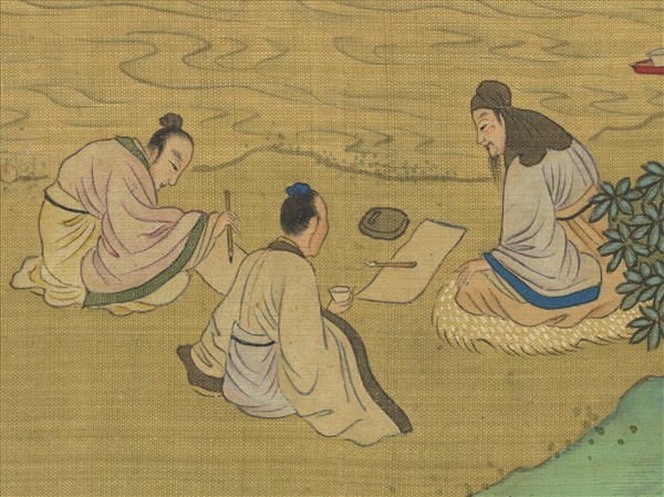 明仇英修褉圖　卷