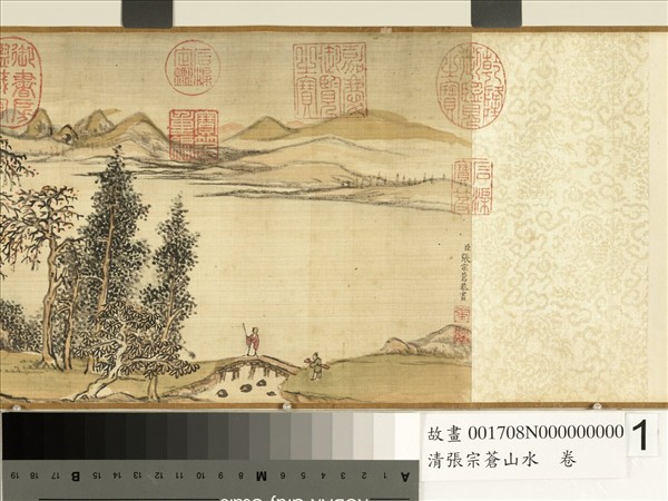 清張宗蒼畫山水　卷