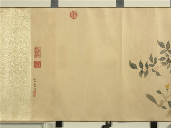 清錢中鈺花卉　卷