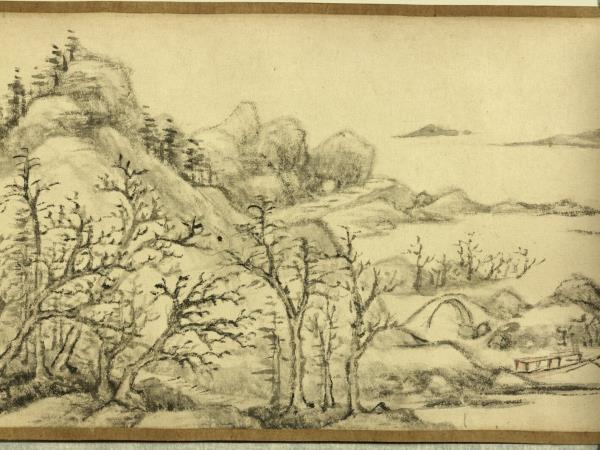 徐揚畫山水　卷