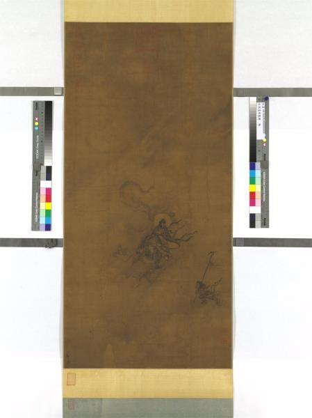 宋馬遠乘龍圖　軸