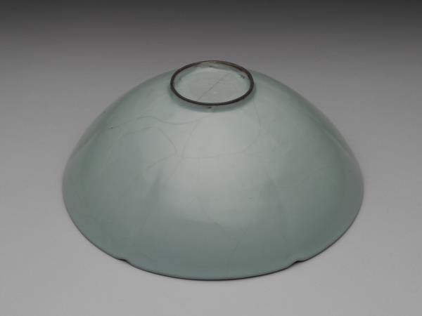 官窯 青瓷葵口碗