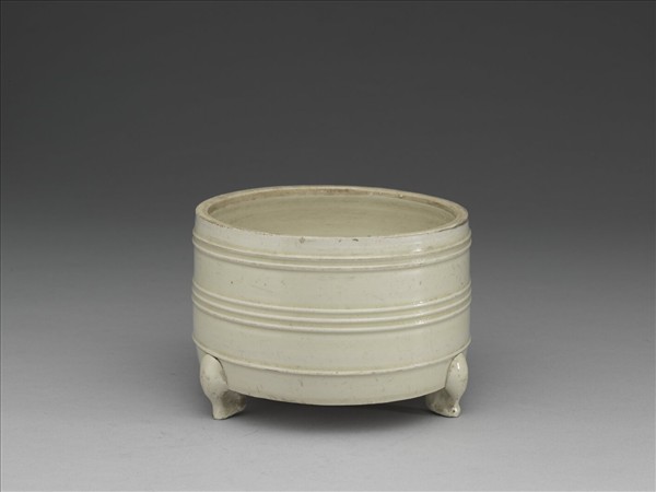 定窯 白瓷樽式爐