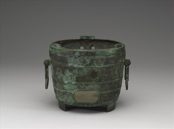 銅獸面紋風爐