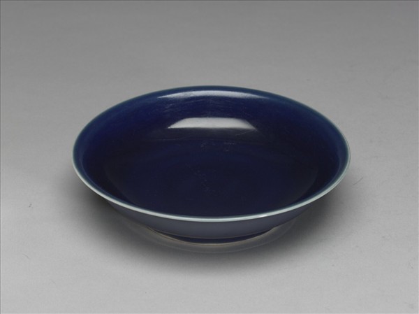 霽青釉盤