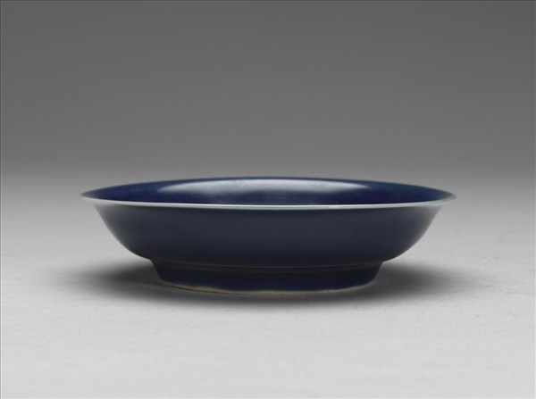 霽青釉盤