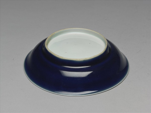 霽青釉盤
