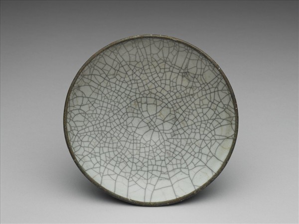 哥窯 青瓷碟