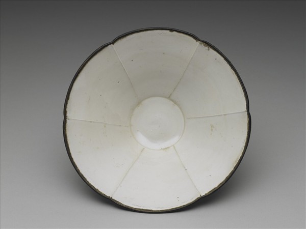 定窯 白瓷葵口碗