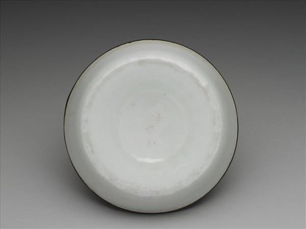 湘湖窯 青白瓷印花雙魚紋洗