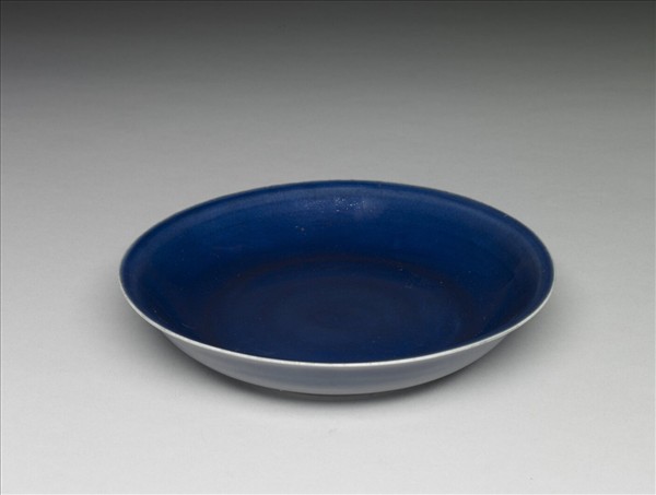 霽青釉盤