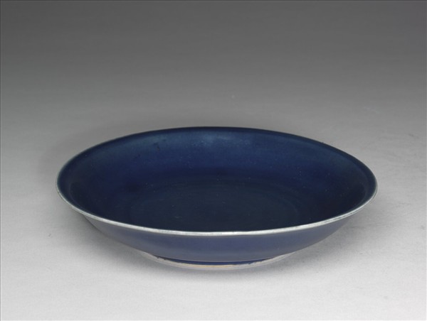 霽青釉盤