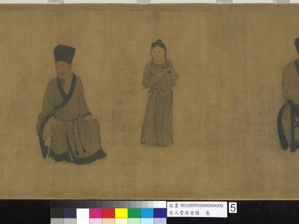 宋人耆英會圖　卷